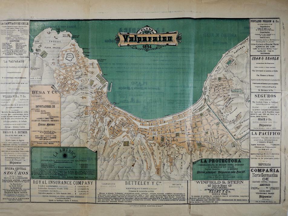 Mapa Valparaíso.