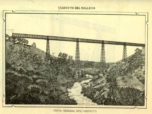 Fotografía viaducto del Malleco.