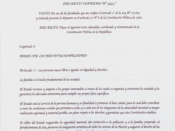 Reformas a la Constitución de 1980