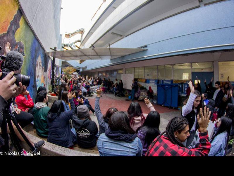 Asamblea Trabajo Social UTEM, Santiago, 2018. Donación Josefa González- Trabajo Social UTEM.