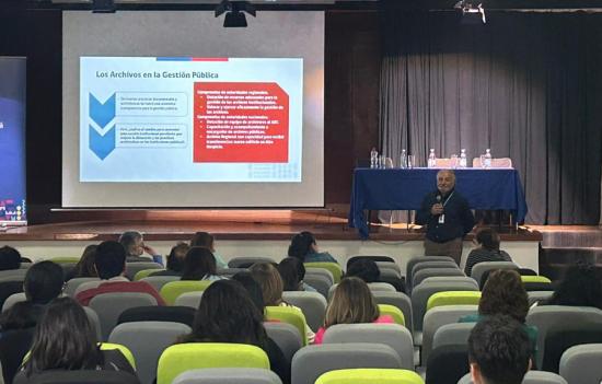 Auditorio con gente.